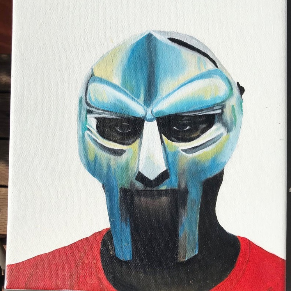 “DOOM” Small Oil Painting